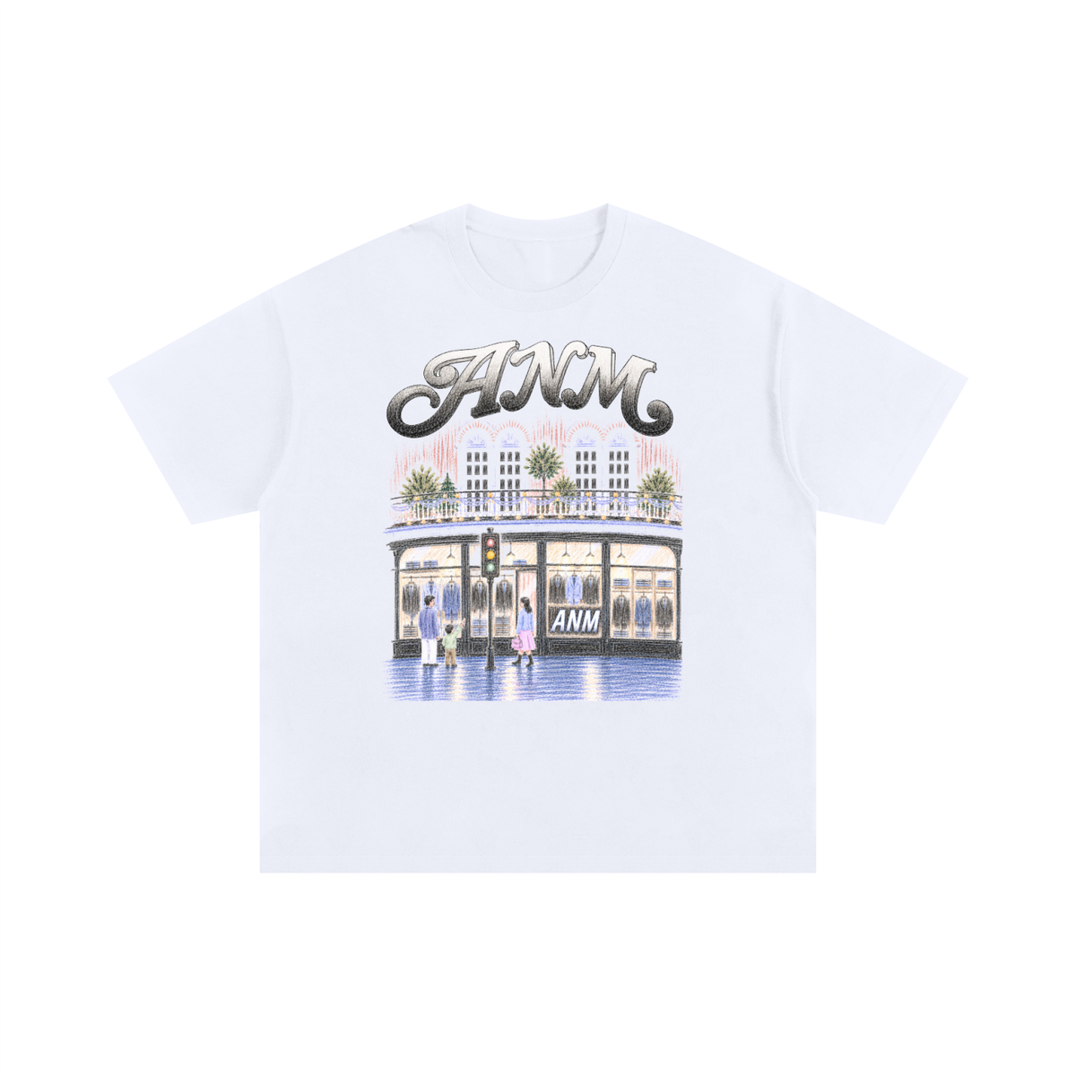 ANM Regular Fit Cotton T-Shirt